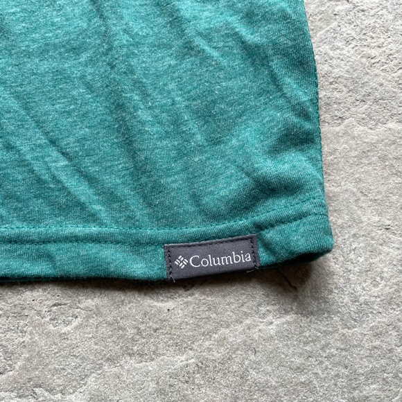 Columbia Men’s LG Omni-Wick Green Polo - Picture 3 of 7
